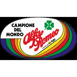 Sticker Alfa Roméo Campione...
