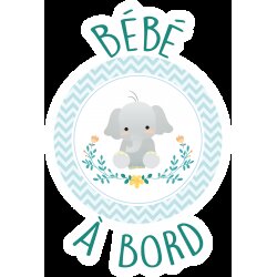 Stickers Bébé à bord...