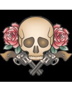 Stickers tête de mort